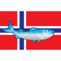 Mobile Preview: Norwegen-Flagge